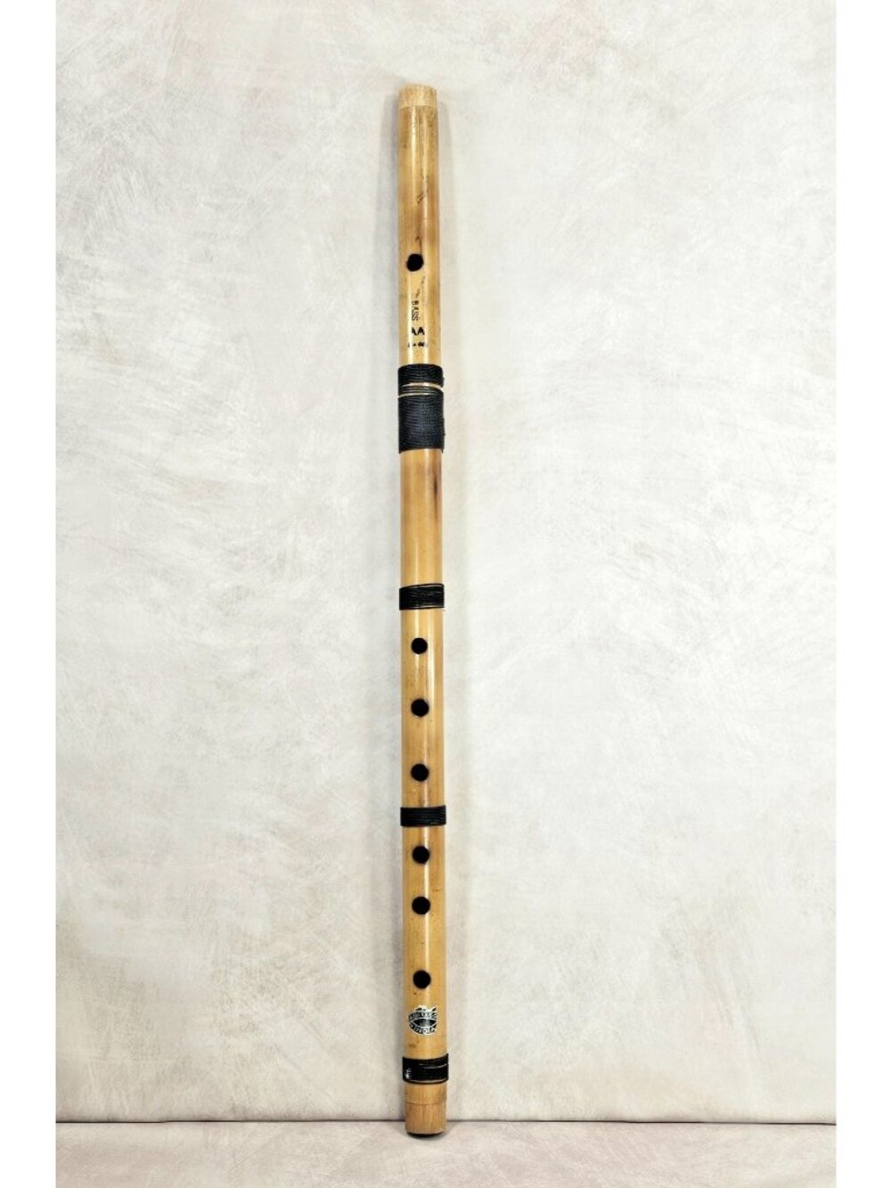 Handmade Bamboo Bansuri Flute Bass AA Vo.440 31" Indian Musical Instrument